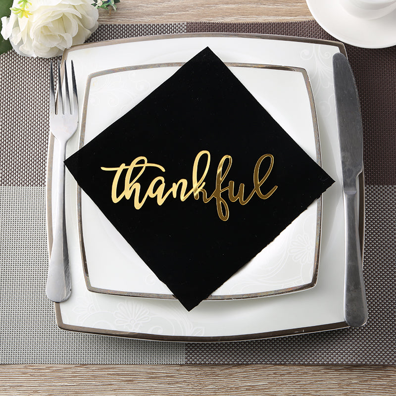 Thankful Place Cards,Thanksgiving Name Plates,Thankful Acrylic Sign